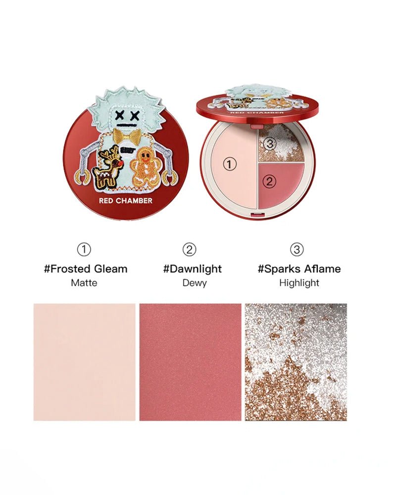 RED CHAMBER HARUKI Tri-Color Multi-Purpose Highlighter – Image 3